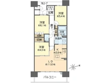 【大阪府/大阪市西区江之子島】阿波座ライズタワーズマーク20 間取り図