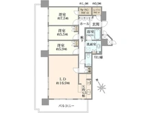 【大阪府/大阪市北区西天満】ヴィークタワーOSAKA 間取り図