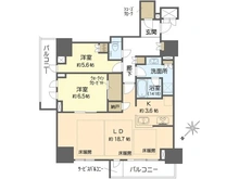 【大阪府/大阪市中央区内久宝寺町】グランドメゾン上町台レジデンスタワー 間取り図