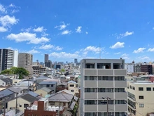 【大阪府/大阪市城東区今福西】リーガル大阪城東 眺望：西側バルコニーから