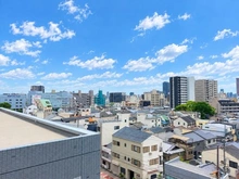 【大阪府/大阪市城東区今福西】リーガル大阪城東 眺望：南側バルコニーから