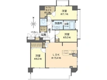 【大阪府/大阪市中央区玉造】ステイツ上町台レジデンス玉造の杜 間取り図