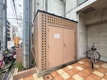【大阪府/大阪市西区立売堀】オルフェアV番館 ゴミ置場