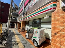 【大阪府/大阪市福島区鷺洲】福島ガーデンズタワー セブンイレブン大阪鷺洲三丁目店（現地より約150m）：徒歩2分