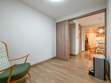 【大阪府/大阪市北区大淀南】グランドメゾン新梅田タワーTHE CLUB RESIDENCE 洋室：（奥）キッチン