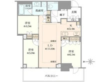 【大阪府/大阪市北区大淀南】グランドメゾン新梅田タワーTHE CLUB RESIDENCE 間取り図