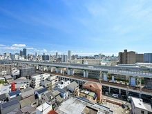 【大阪府/大阪市福島区海老江】プレサンス海老江ジャルダン 眺望：バルコニーより