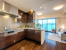 【大阪府/大阪市住吉区帝塚山中】プラウド帝塚山中 キッチン：4.1帖