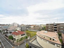 【大阪府/大阪市住吉区帝塚山中】プラウド帝塚山中 眺望：5階部分最上階、南向きバルコニーから