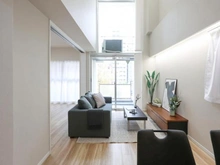 【大阪府/大阪市北区西天満】ル・グランデ東梅田 リビング・ダイニング：※家具・調度品等は販売価格に含まれておりません