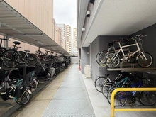 【大阪府/大阪市中央区釣鐘町】ジオ釣鐘町 駐輪場