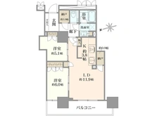 【大阪府/大阪市中央区久太郎町】ローレルタワー堺筋本町 間取り図