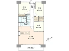 【大阪府/大阪市西淀川区御幣島】キングマンションアンティオーネ御幣島イーストヴェール 間取り図