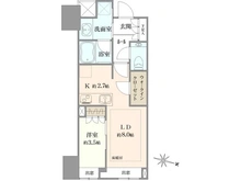 【大阪府/大阪市北区堂島】ブリリアタワー堂島 間取り図