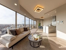 【大阪府/大阪市西区江之子島】阿波座ライズタワーズフラッグ46 リビング・ダイニング