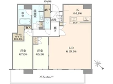 【大阪府/大阪市北区中之島】ザ・パークハウス中之島タワー 間取り図