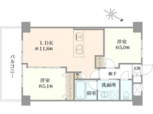 【大阪府/大阪市西区京町堀】ライオンズマンション靭公園第二 間取り図
