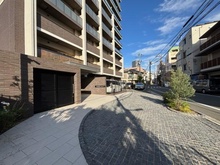 【大阪府/大阪市福島区野田】ワコーレ福島野田ザ・レジデンス 共用部：車寄せ