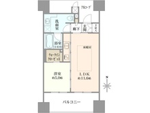 【大阪府/大阪市北区豊崎】BELISTA北梅田 間取り図