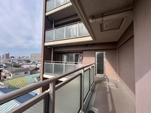 【大阪府/大阪市住之江区粉浜西】プライムスクエア住吉公園 バルコニー