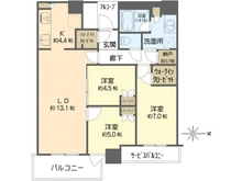 【大阪府/豊中市新千里東町】シエリアタワー千里中央 間取り図