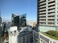 【大阪府/大阪市北区茶屋町】ジオグランデ梅田 眺望：LD部北東側の眺望