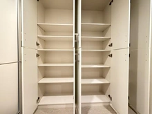 【大阪府/大阪市北区茶屋町】ジオグランデ梅田 収納：洗面室収納