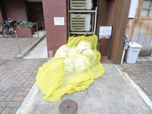 【大阪府/大阪市都島区都島北通】ライオンズマンション都島第2 共用部：ゴミ置き場