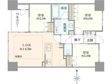 【大阪府/大阪市天王寺区大道】リバーガーデン四天王寺 間取り図