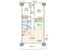 【大阪府/茨木市田中町】ジェイグラン・エル茨木 間取り図