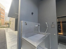 【大阪府/大阪市北区中津】ザ・パークハウス大阪梅田タワー 共用部：ペット足洗い場
