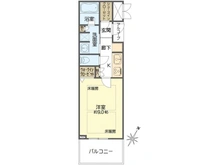 【大阪府/大阪市北区茶屋町】ジオグランデ梅田 間取り図