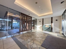 【大阪府/大阪市此花区四貫島】グランアッシュ此花ザ・ガーデンスプリングス アプローチ