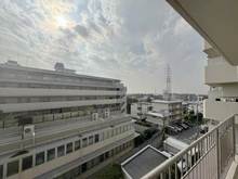 【大阪府/豊中市寺内】日商岩井第六緑地公園マンション 眺望：南西側