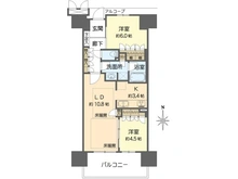 【大阪府/大阪市東淀川区下新庄】ローレルスクエア OSAKA LINK 間取り図
