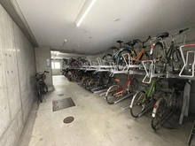 【大阪府/大阪市北区豊崎】ネバーランド北梅田 駐輪場