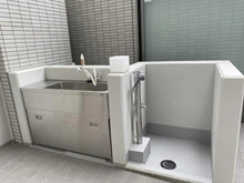 【大阪府/大阪市西区靱本町】プレミストタワー靭本町 ペット足洗場