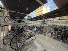 【大阪府/枚方市長尾元町】ランフォルセ長尾II番館 駐輪場