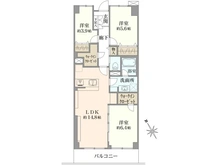 【東京都/大田区蒲田】蒲田グリーンパーク 間取り図