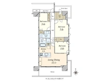 【東京都/大田区西六郷】プラウドシティ大田六郷 フォレスト街区棟 間取り図