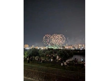 【東京都/大田区多摩川】アリュール多摩川 眺望：大田区平和祈念花火