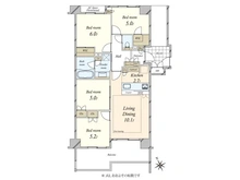 【東京都/大田区多摩川】アリュール多摩川 間取り図