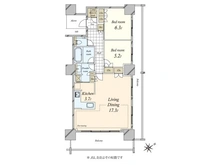 【東京都/大田区蒲田】プラウドシティ蒲田 間取り図