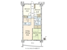 【東京都/大田区南六郷】メイツ多摩川緑地 間取り図