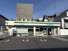 【東京都/大田区矢口】ザ・ガーデンズ大田多摩川 ゲートテラス ファミリーマート大田多摩川2丁目店（現地より約640m）