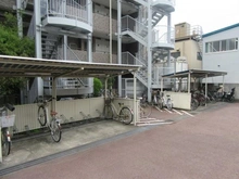 【東京都/大田区西六郷】パルミナード多摩川弐番館 駐輪場