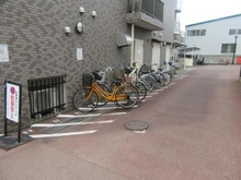 【東京都/大田区西六郷】パルミナード多摩川弐番館 駐輪場
