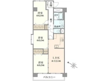 【東京都/大田区多摩川】多摩川芙蓉ハイツ 1号棟 間取り図