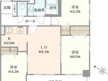 【東京都/大田区大森南】パルミナード森ヶ崎公園 間取り図