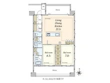 【東京都/大田区池上】イニシア池上 間取り図